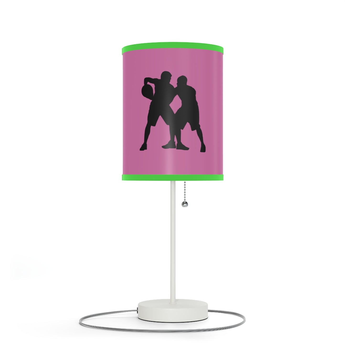 Lamp on a Stand, US|CA plug: Basketball Lite Pink