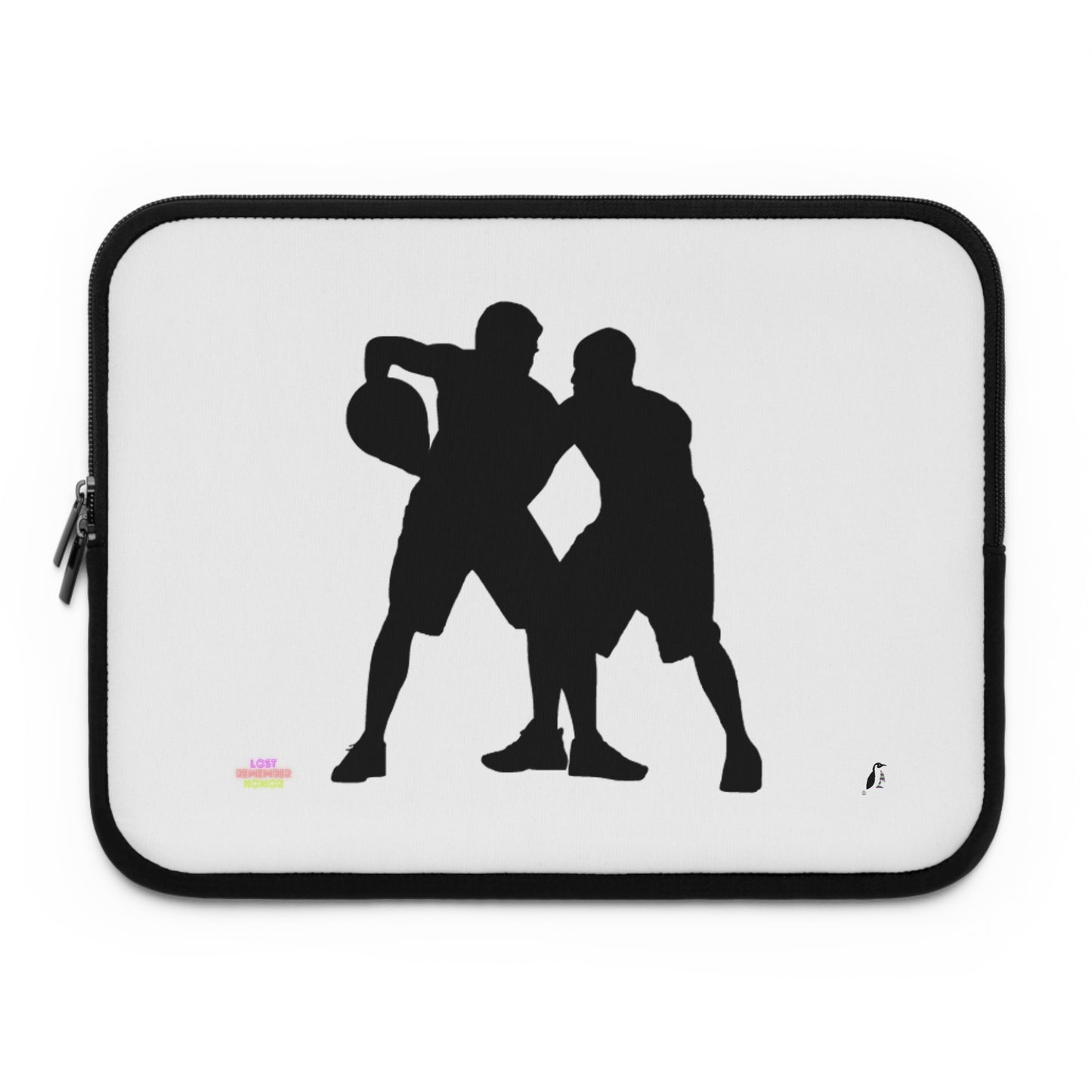 Laptop Sleeve: Basketball White