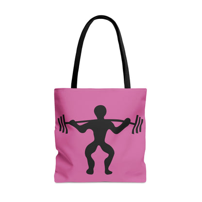 Tote Bag: Weightlifting Lite Pink