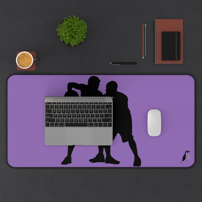 Desk Mat: Basketball Lite Purple