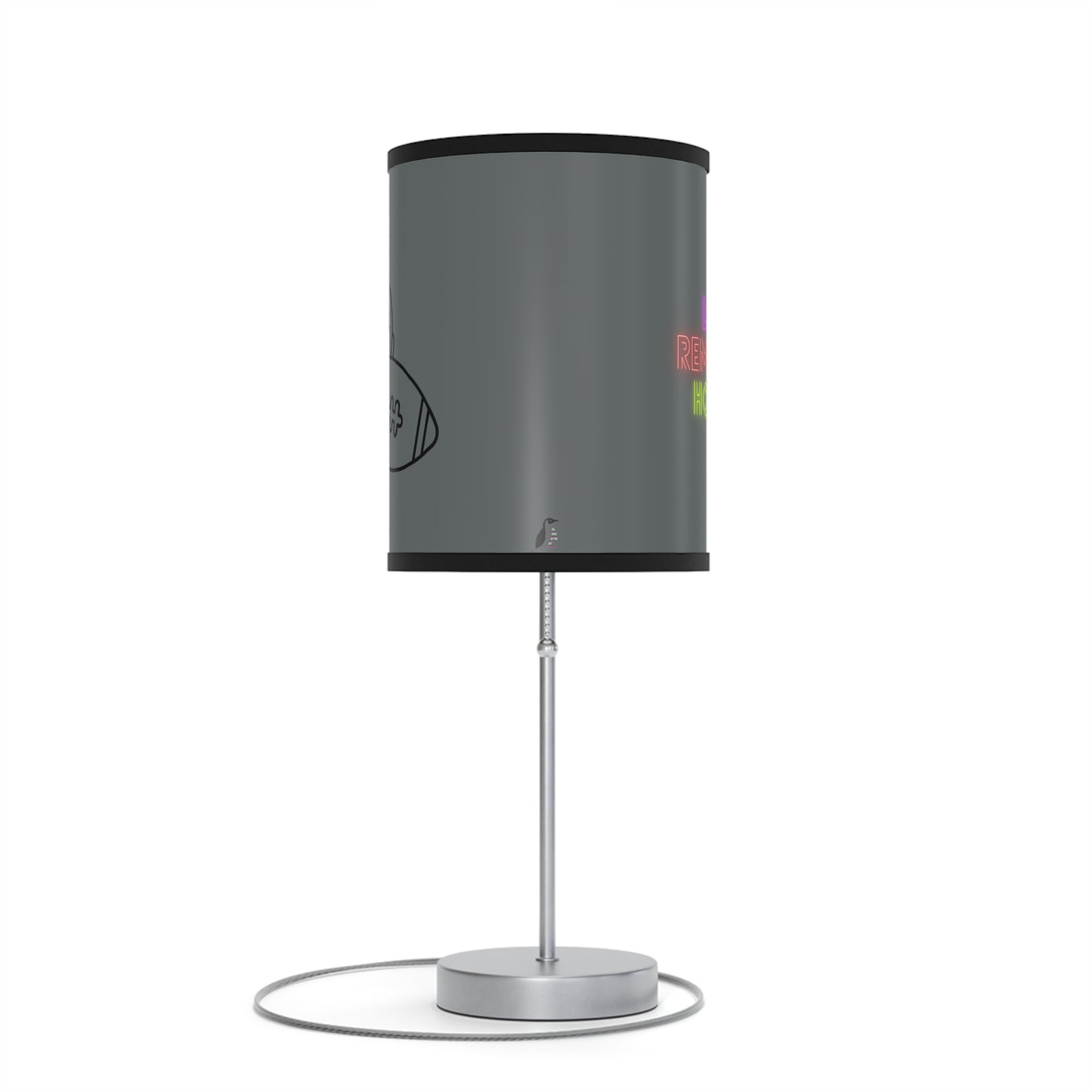 Lamp on a Stand, US|CA plug: Football Dark Grey