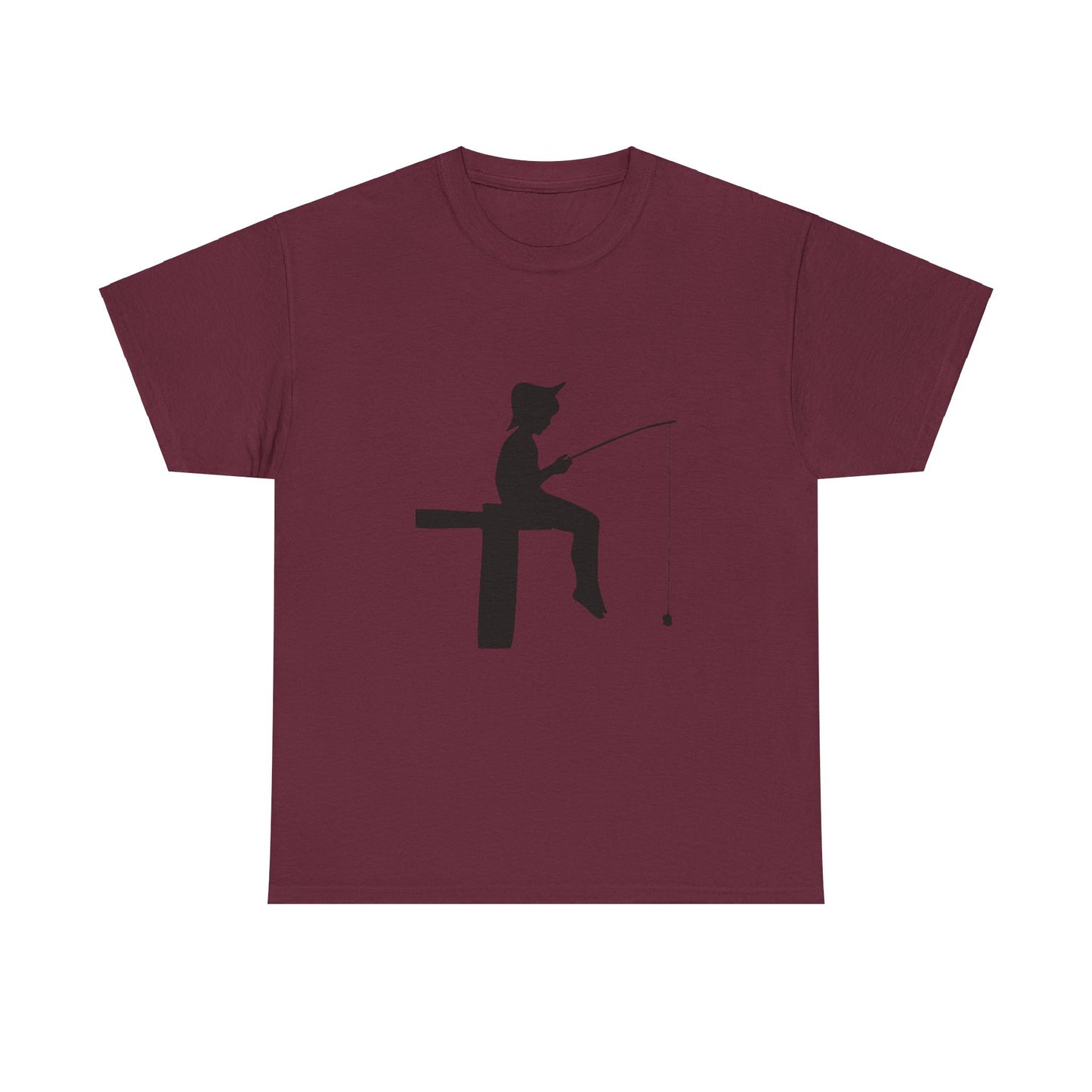 Heavy Cotton Tee: Fishing #1