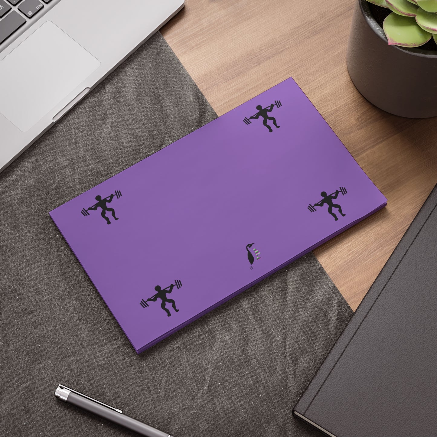 Post-it® Note Pads: Weightlifting Lite Purple