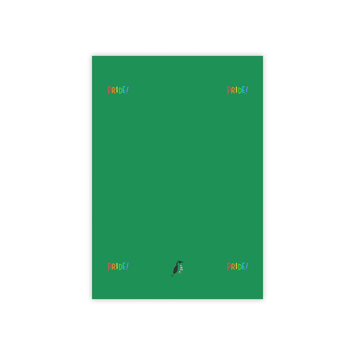 Post-it® Note Pads: LGBTQ Pride Dark Green