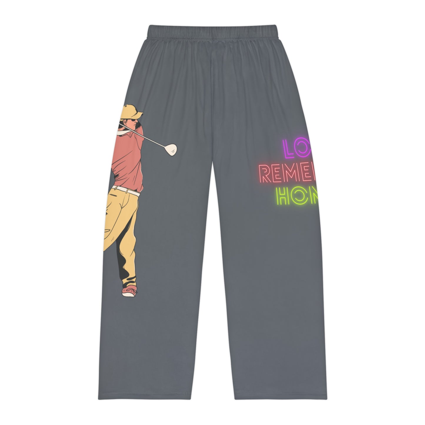 Men's Pajama Pants: Golf Dark Grey