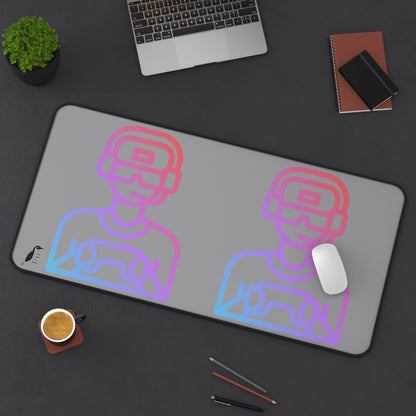 Desk Mat: Gaming Grey