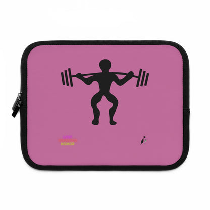 Laptop Sleeve: Weightlifting Lite Pink