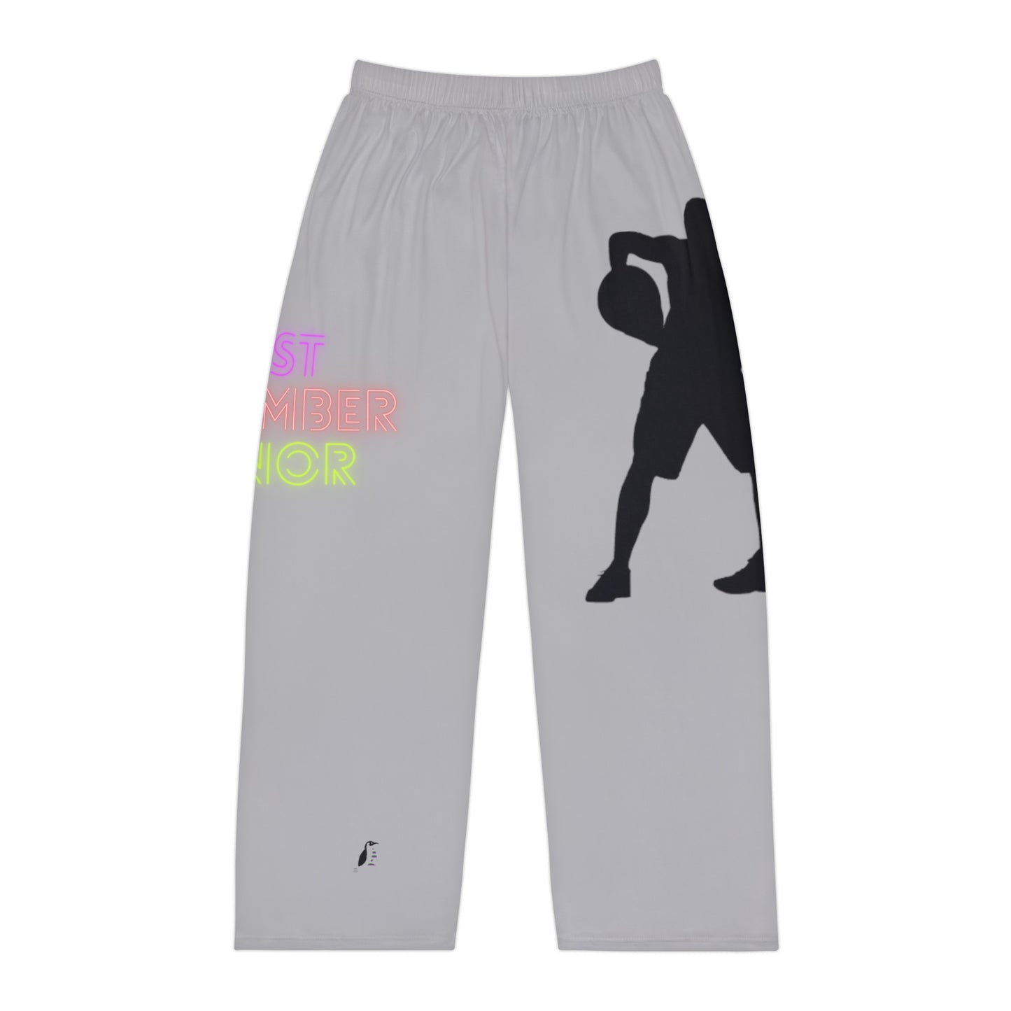 Men's Pajama Pants: Basketball Lite Grey