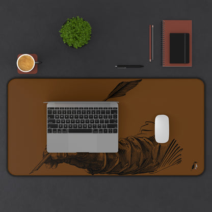 Desk Mat: Writing Brown