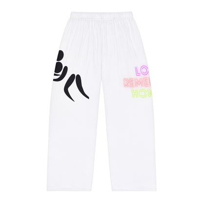 Men's Pajama Pants: Wrestling White