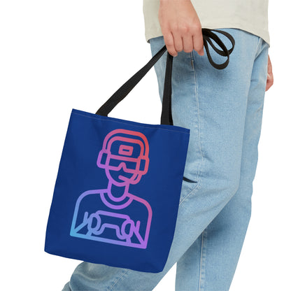 Tote Bag: Gaming Dark Blue