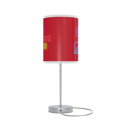 Lamp on a Stand, US|CA plug: Gaming Dark Red 