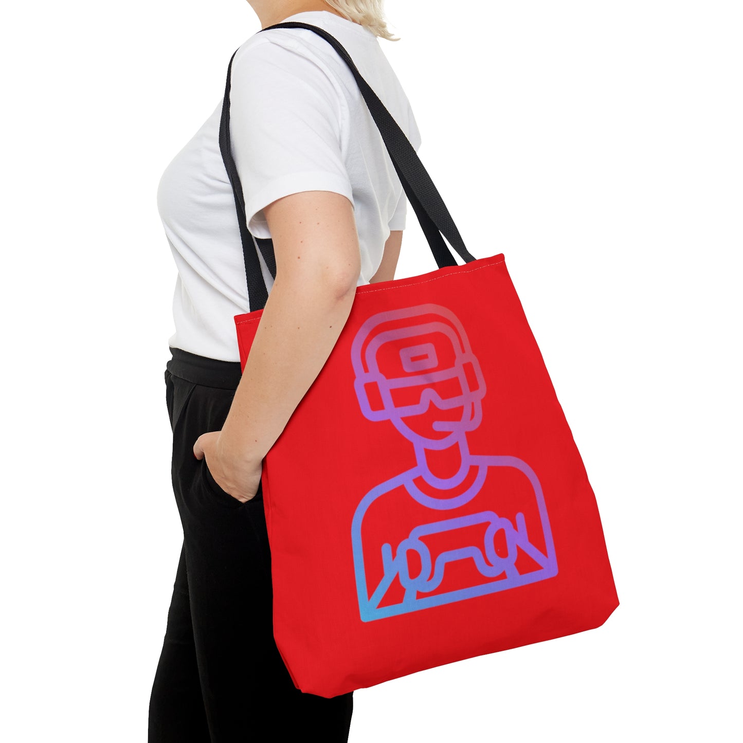 Tote Bag: Gaming Red