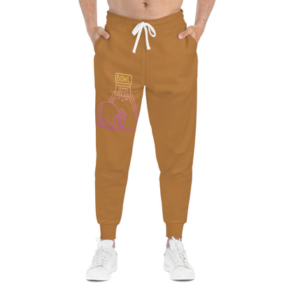 Athletic Joggers: Bowling Lite Brown