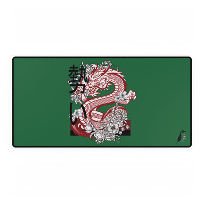 Desk Mats: Dragons Dark Green