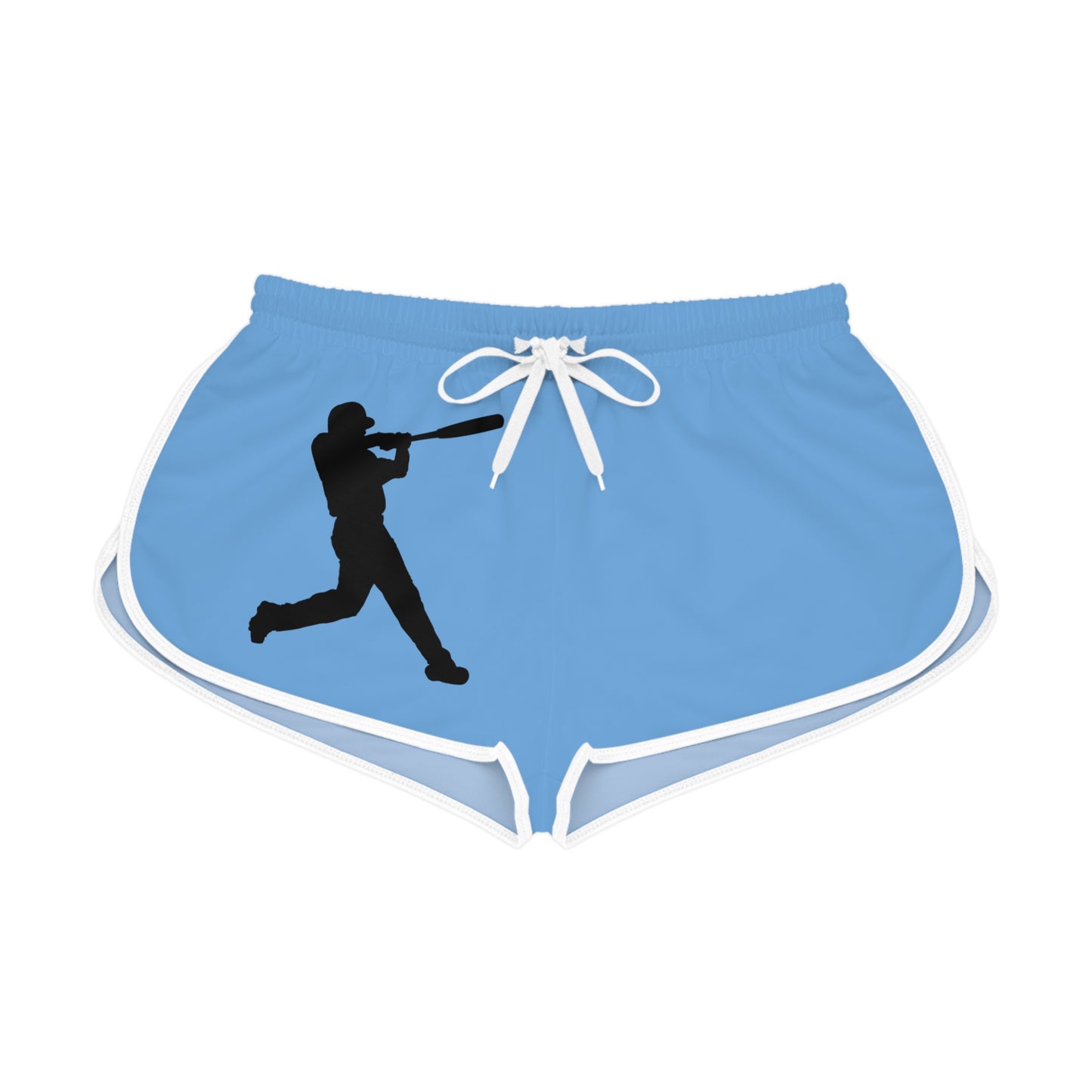 Women's Relaxed Shorts: Baseball Lite Blue