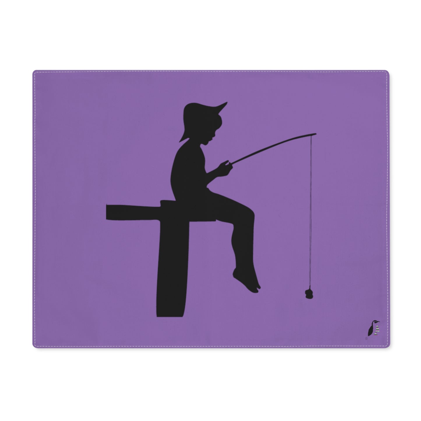 Placemat, 1pc: Fishing Lite Purple