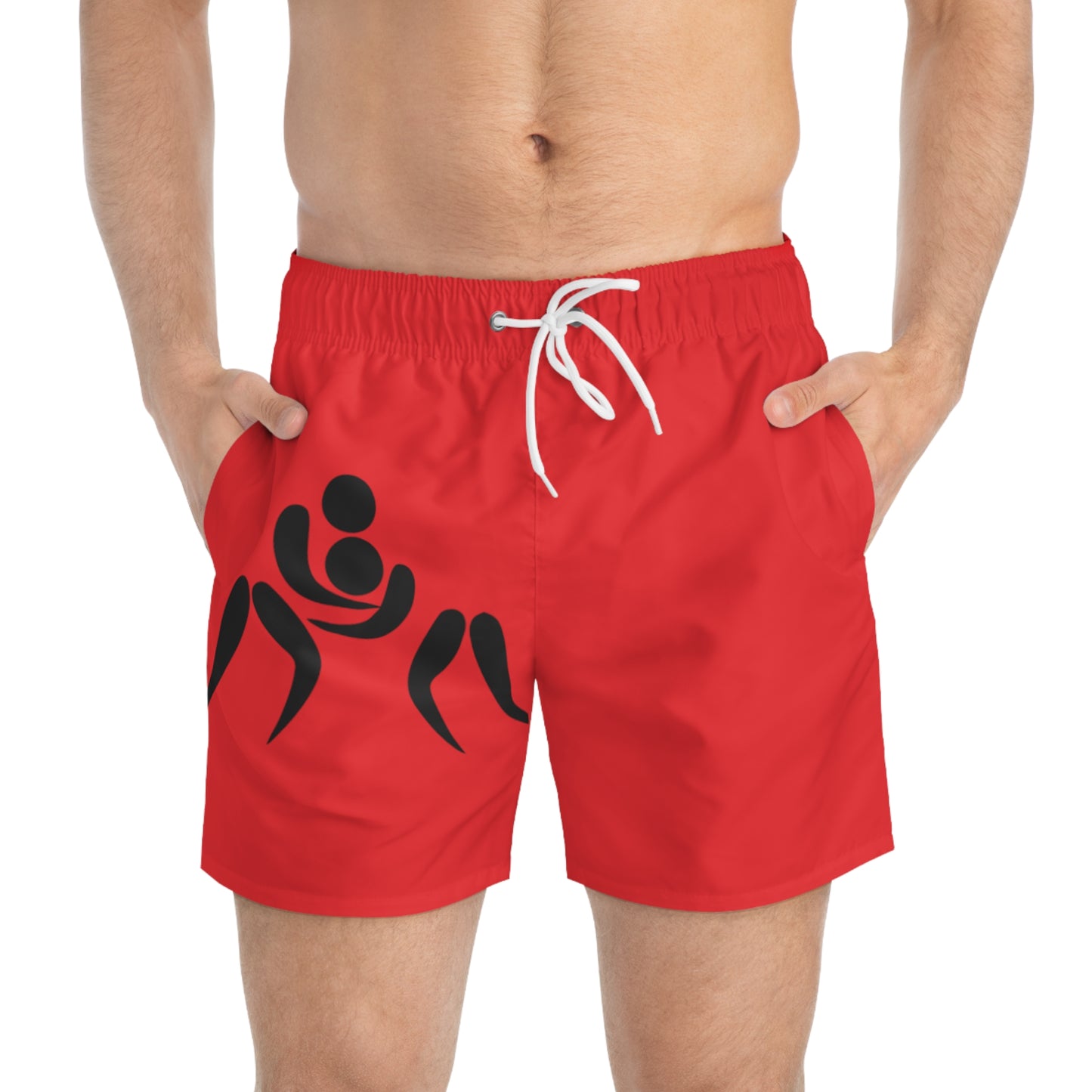 Swim Trunks: Wrestling Red