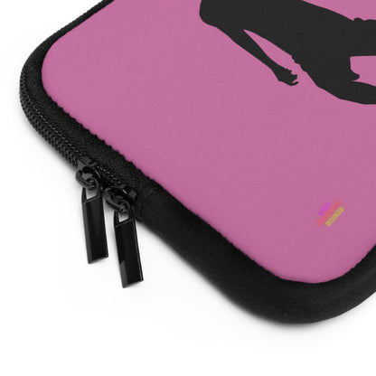 Laptop Sleeve: Soccer Lite Pink