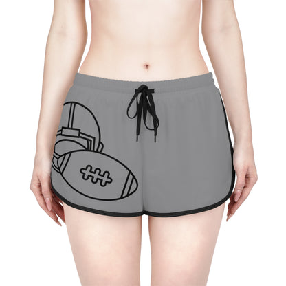 Women's Relaxed Shorts: Football Grey