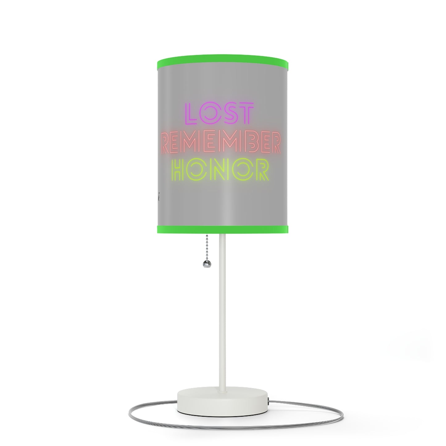 Lamp on a Stand, US|CA plug: Wrestling Lite Grey