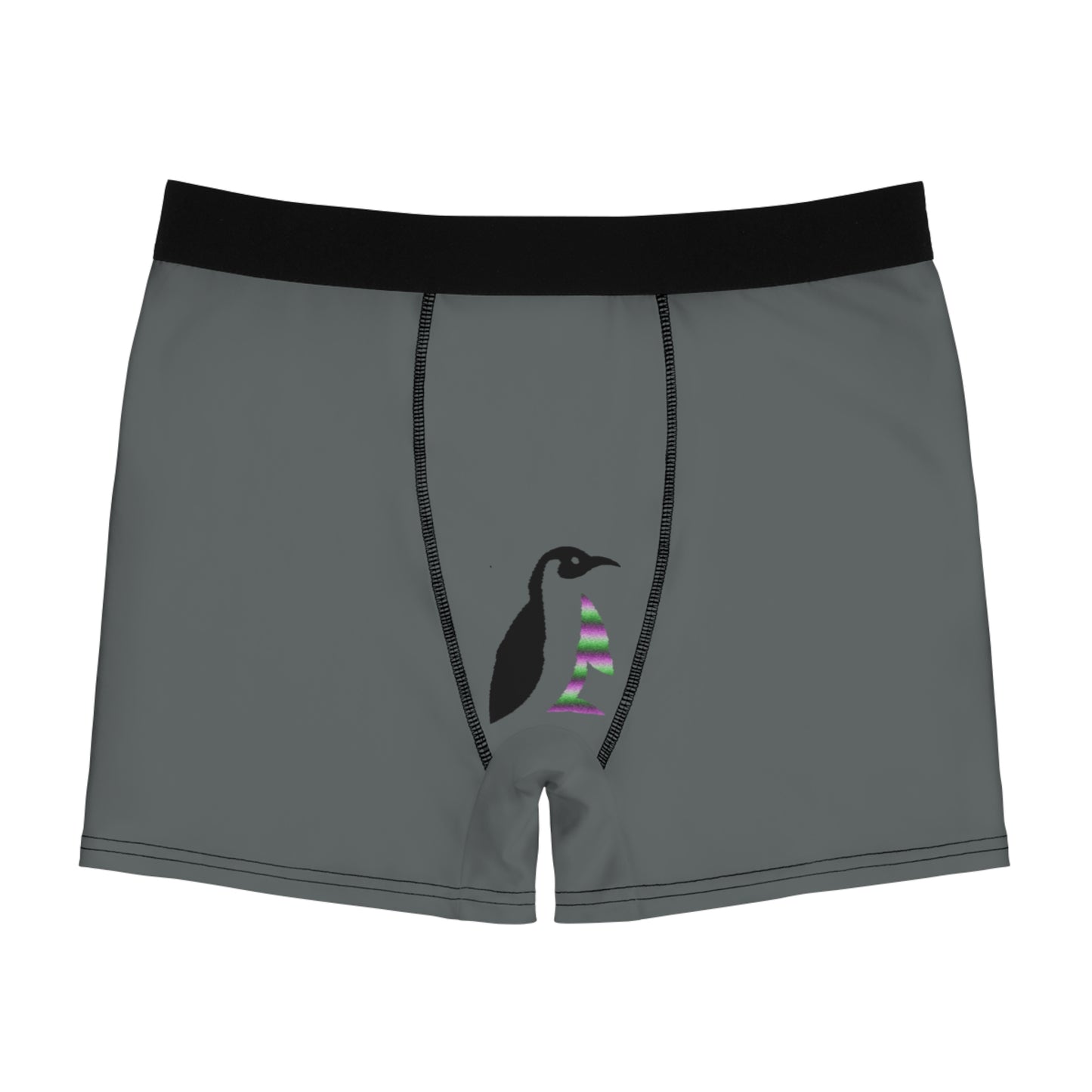 Men's Boxer Briefs: Lost Remember Honor Dark Grey