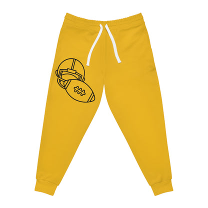 Athletic Joggers: Football Yellow