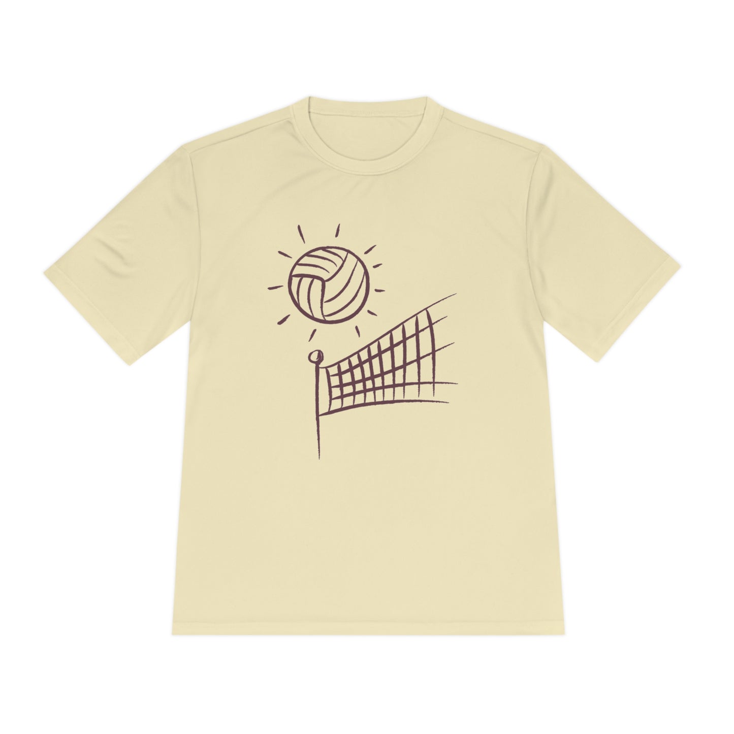 Moisture Wicking Tee: Volleyball #2