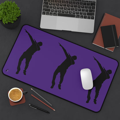 Desk Mat: Dance Purple