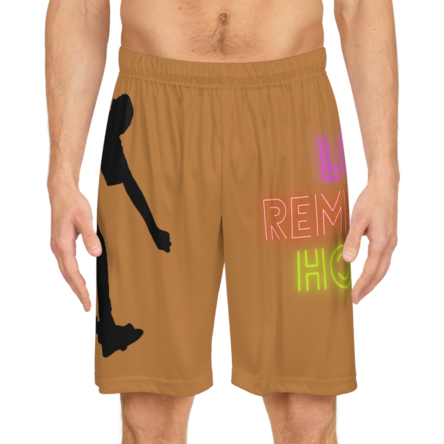 Basketball Shorts: Skateboarding Lite Brown