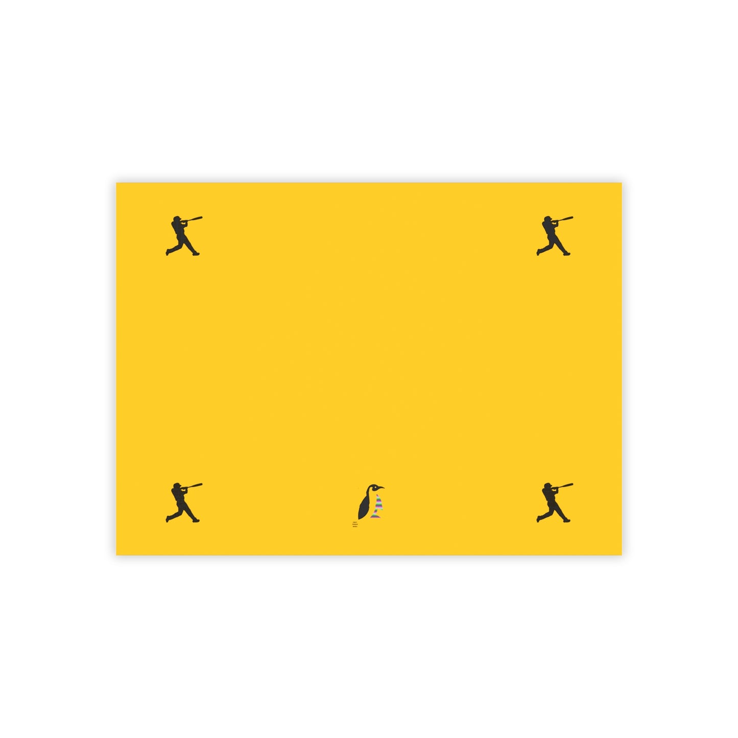 Post-it® Note Pads: Baseball Yellow