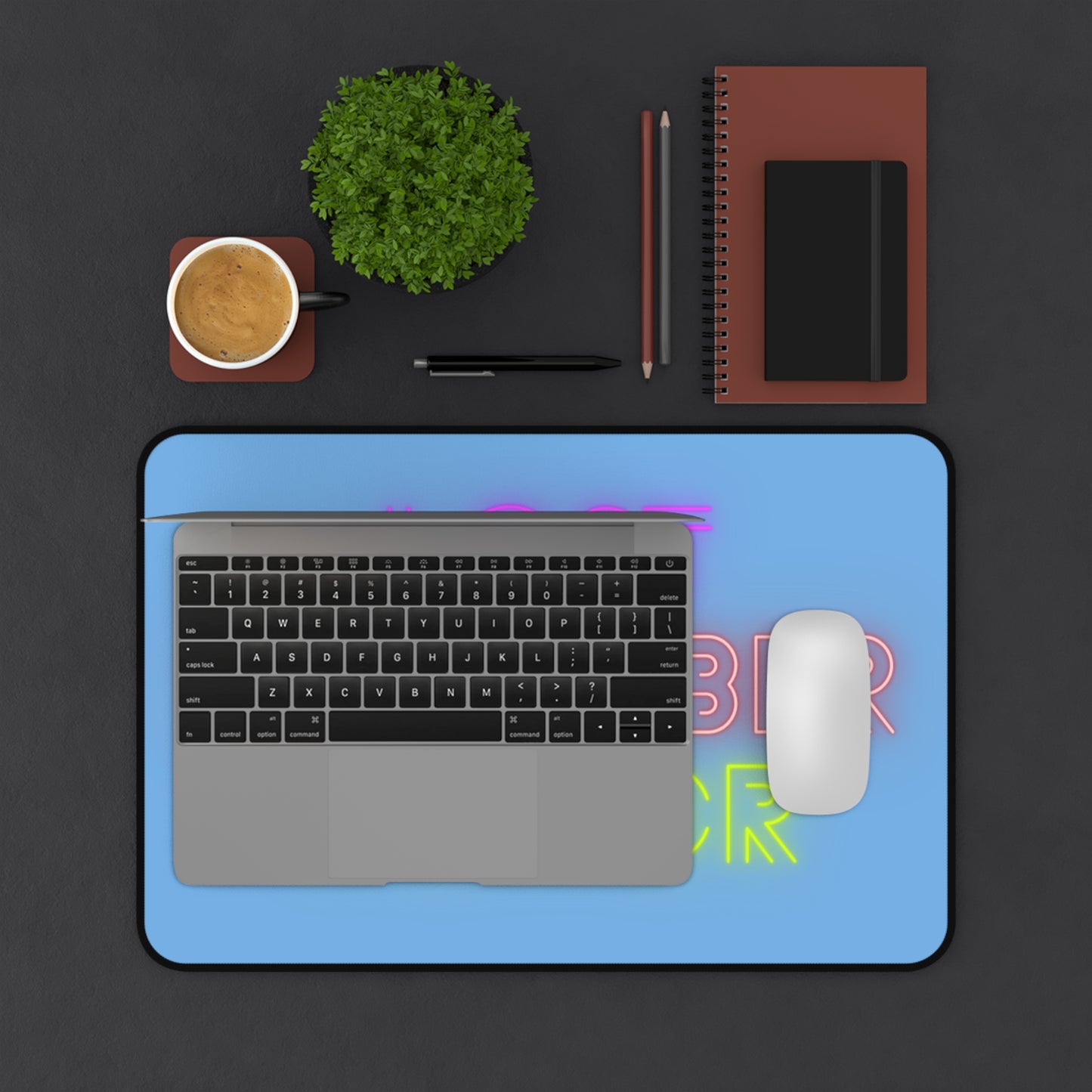 Desk Mat: Lost Remember Honor Lite Blue