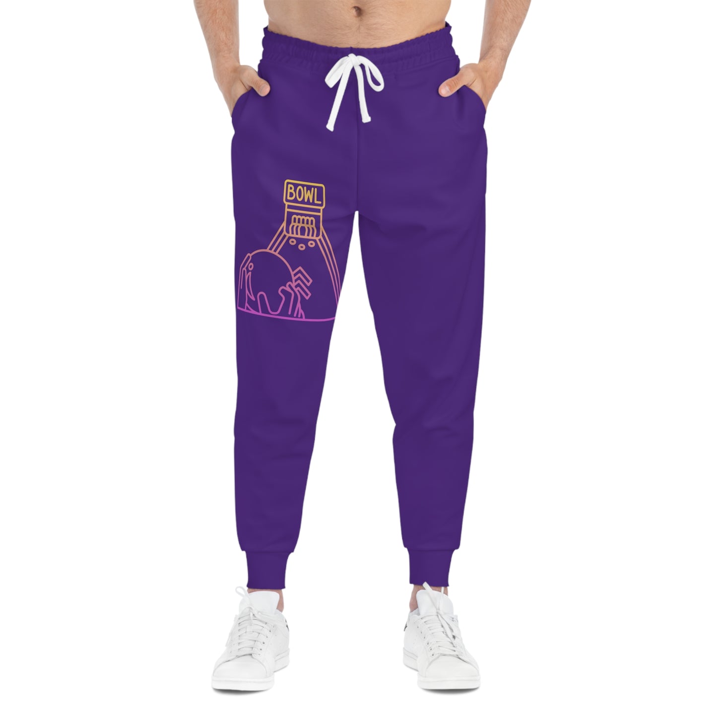 Athletic Joggers: Bowling Purple