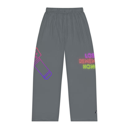 Women's Pajama Pants: Music Dark Grey