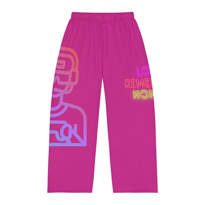 Men's Pajama Pants: Gaming Pink