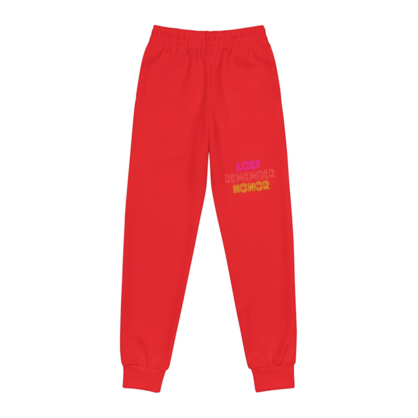 Youth Joggers: Lost Remember Honor Red