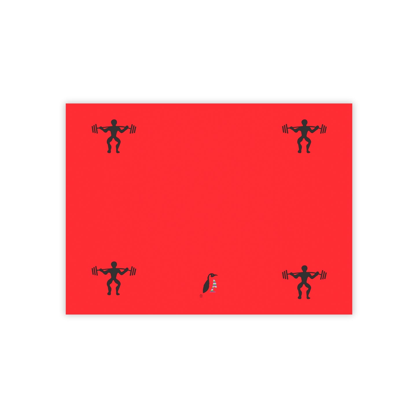 Post-it® Note Pads: Weightlifting Red