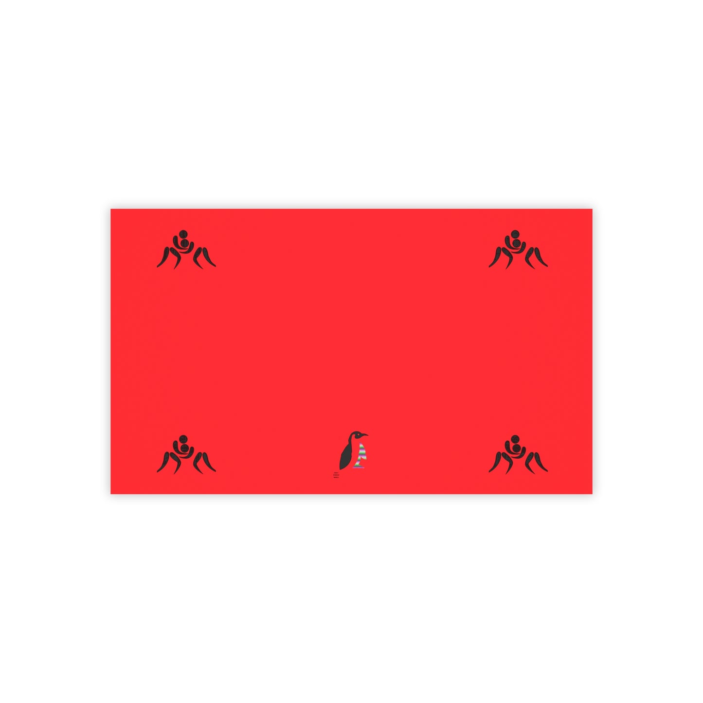 Post-it® Note Pads: Wrestling Red