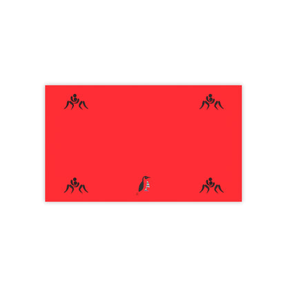 Post-it® Note Pads: Wrestling Red