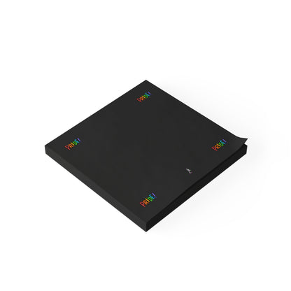 Post-it® Note Pads: LGBTQ Pride Black