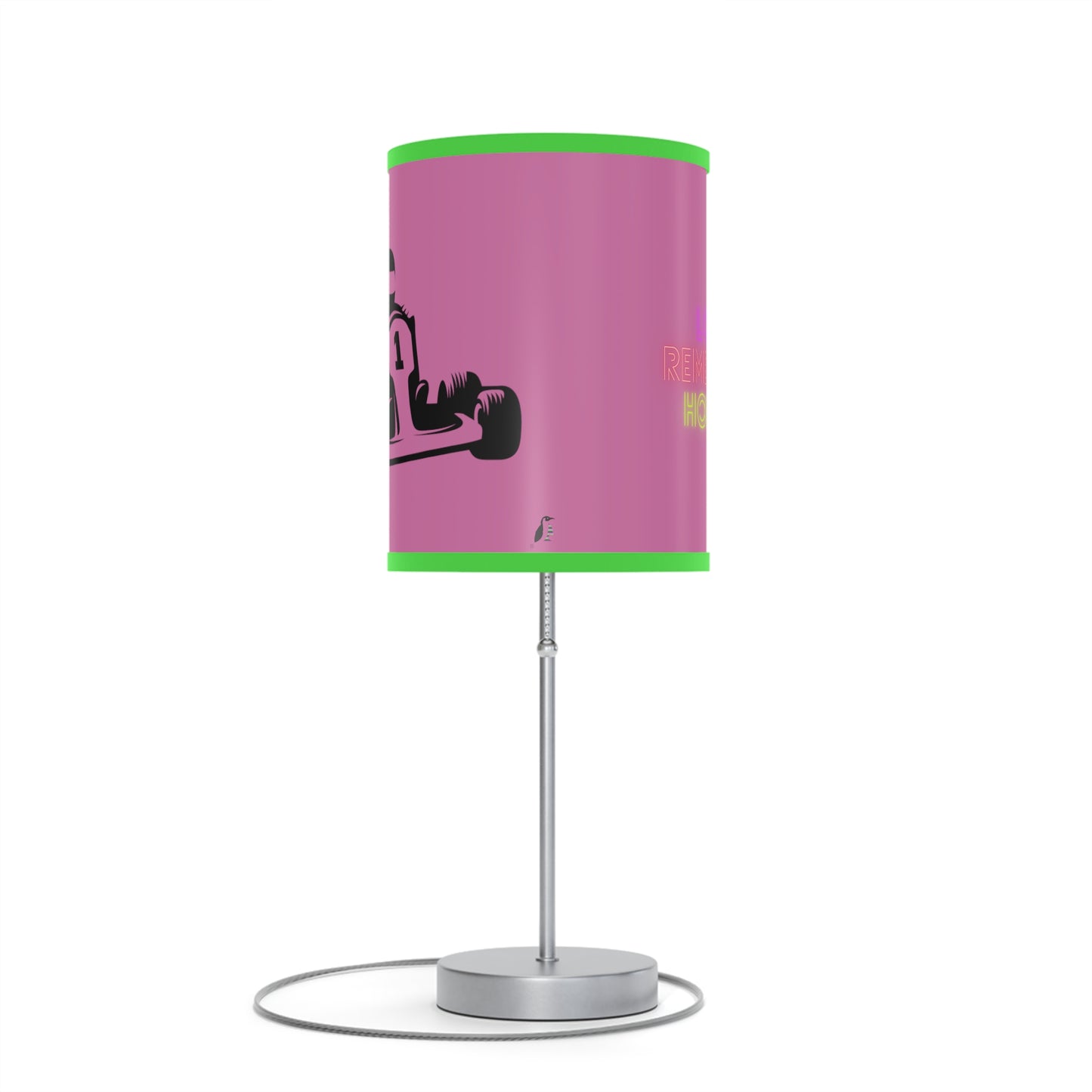 Lamp on a Stand, US|CA plug: Racing Lite Pink