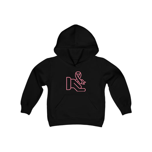 Youth Heavy Blend Hooded Sweatshirt: Fight Cancer