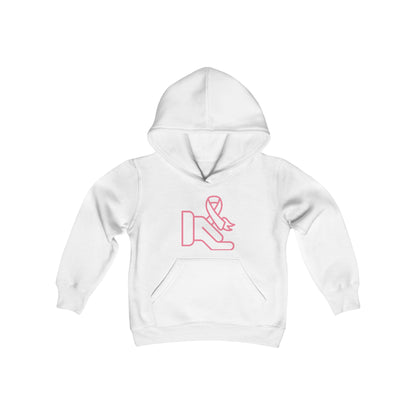 Youth Heavy Blend Hooded Sweatshirt: Fight Cancer