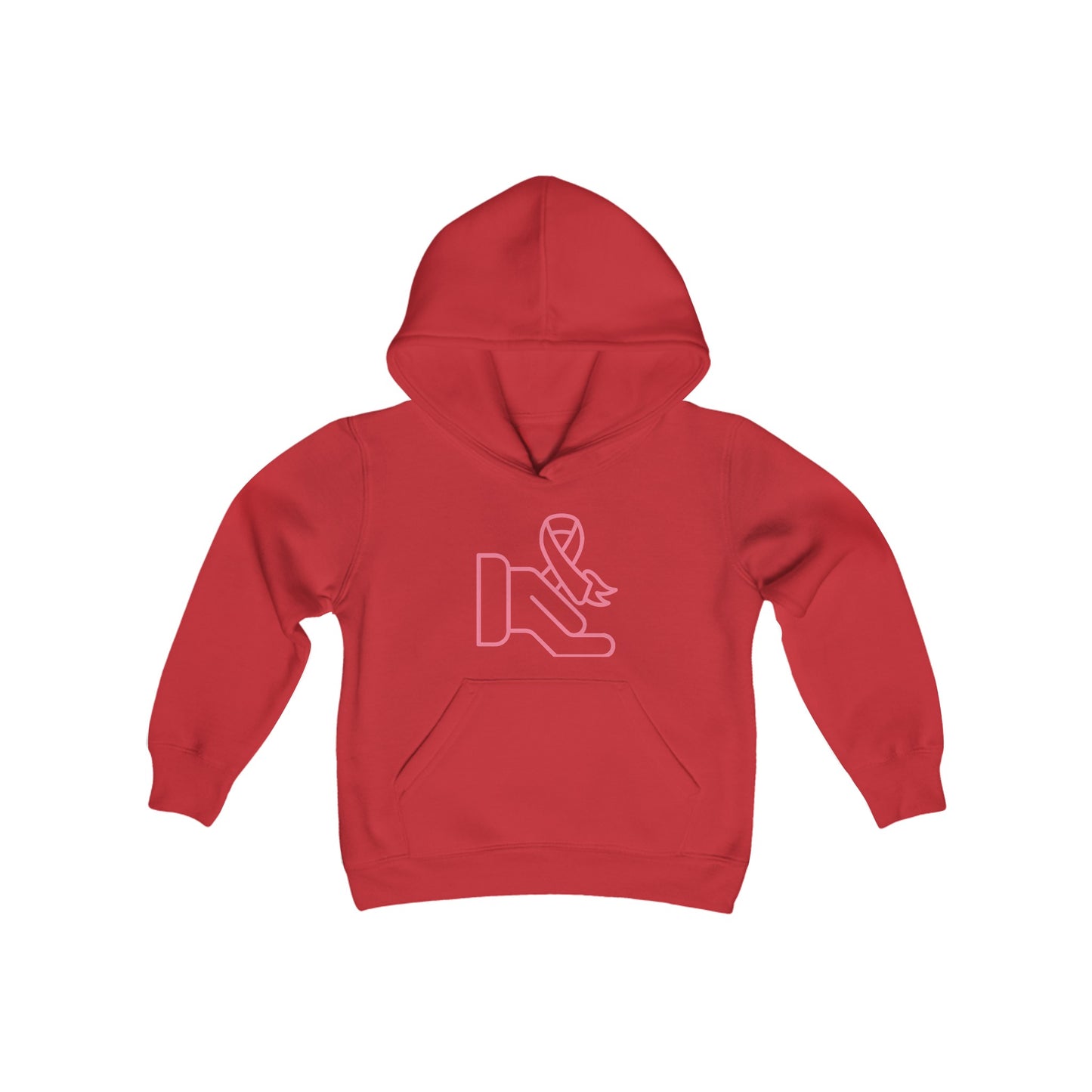 Youth Heavy Blend Hooded Sweatshirt: Labanan ang Kanser 