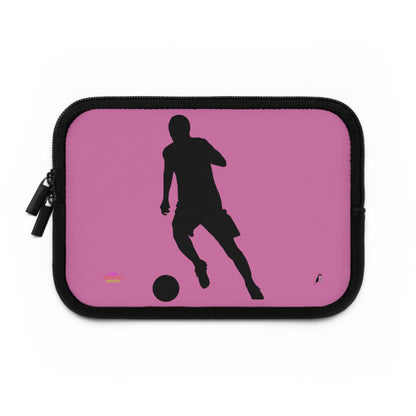 Laptop Sleeve: Soccer Lite Pink