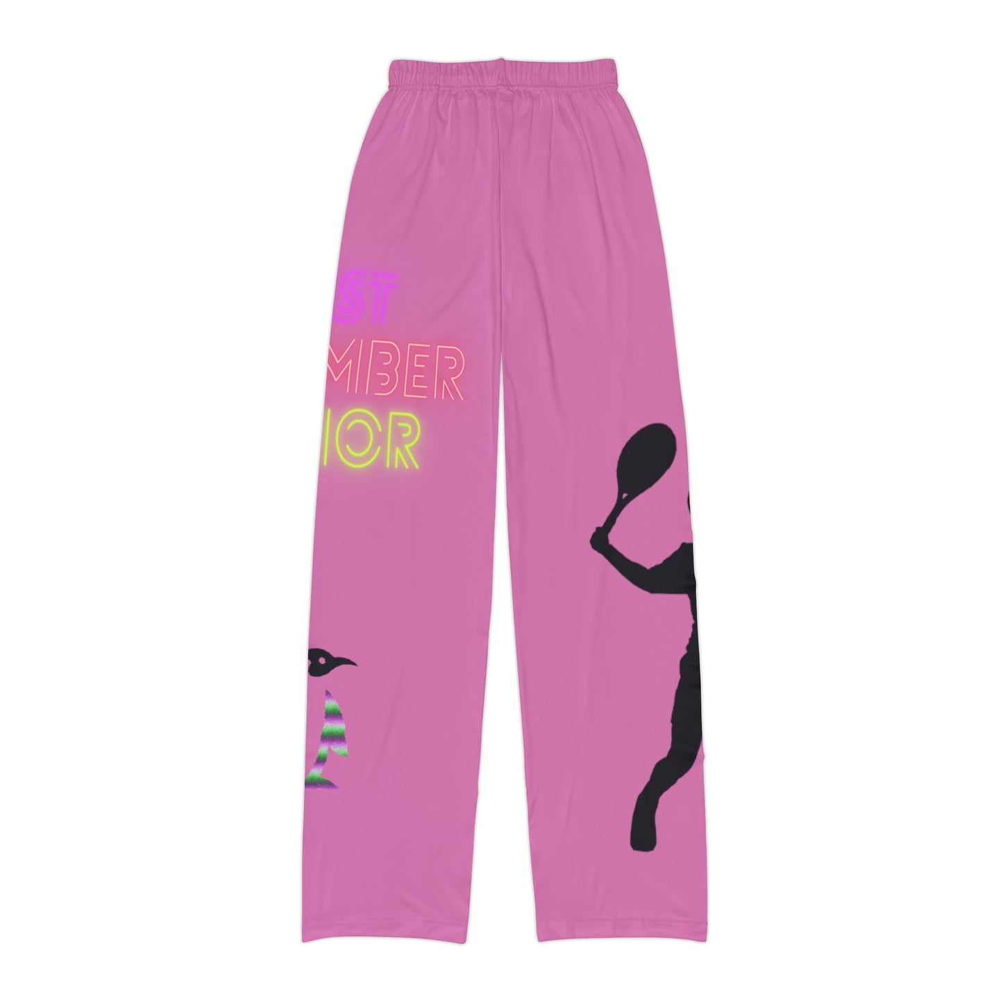 Kids Pajama Pants: Tennis Lite Pink