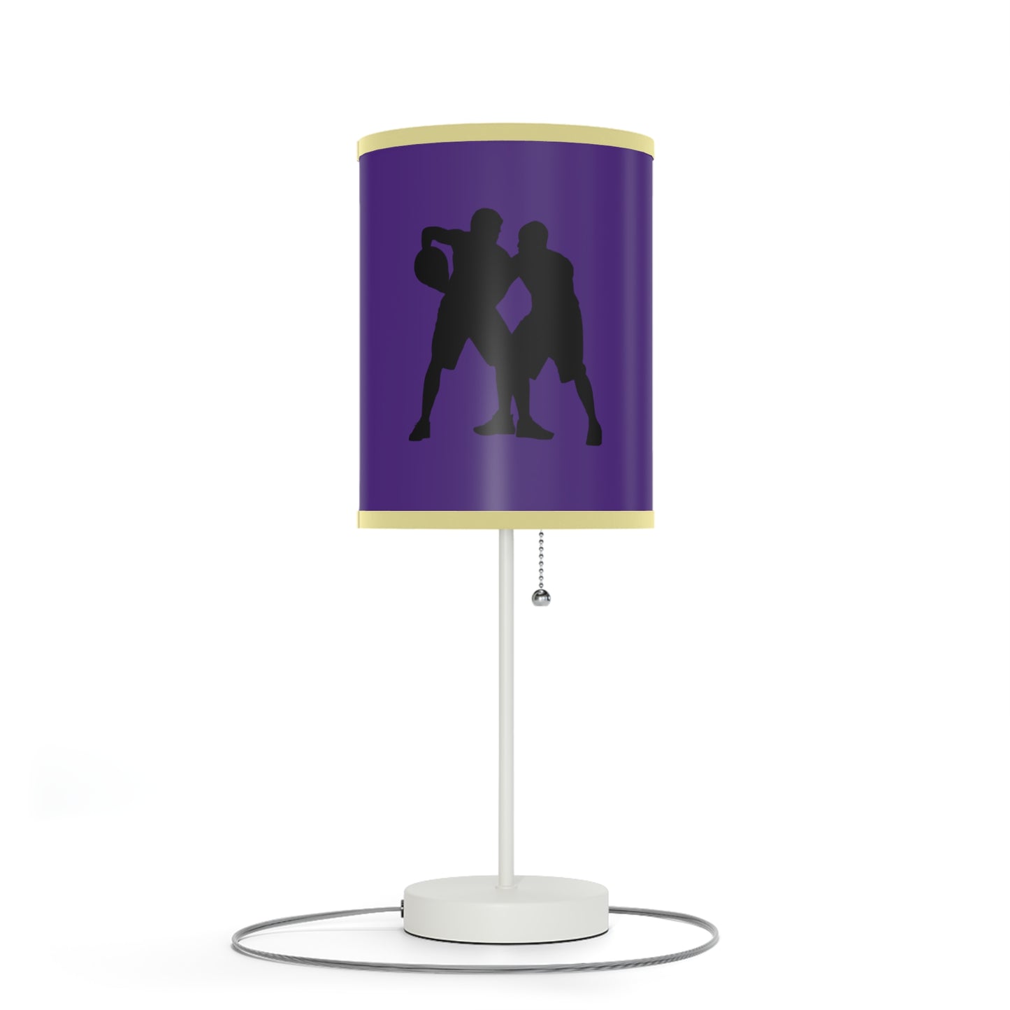 Lamp on a Stand, US|CA plug: Basketball Purple