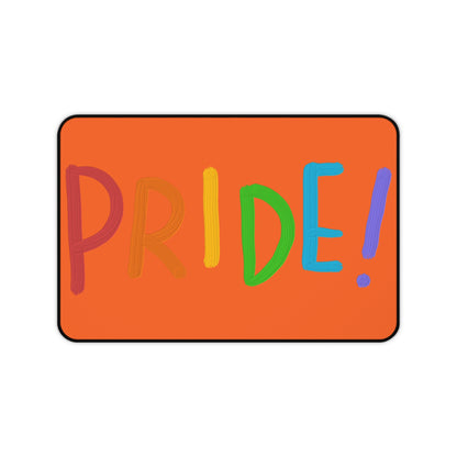 Desk Mat: LGBTQ Pride Orange