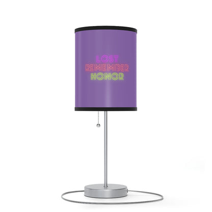 Lamp on a Stand, US|CA plug: Volleyball Lite Purple