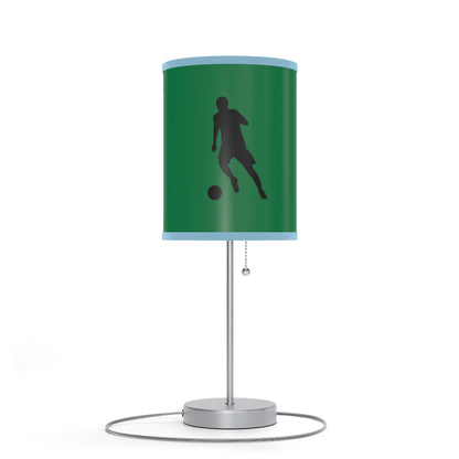 Lamp on a Stand, US|CA plug: Soccer Dark Green